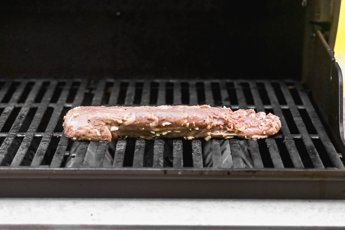 perfect pork tenderloin on a gas grill