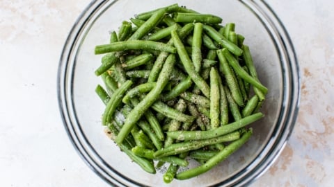 seasoning green beans for air fryer green beans