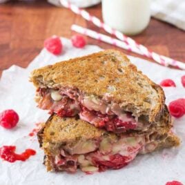 Raspberry Chipotle Bacon Grilled Cheese