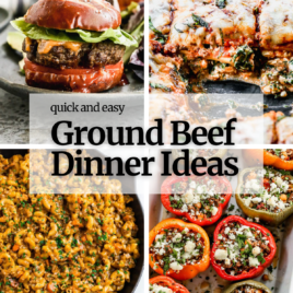 Ground beef dinner ideas